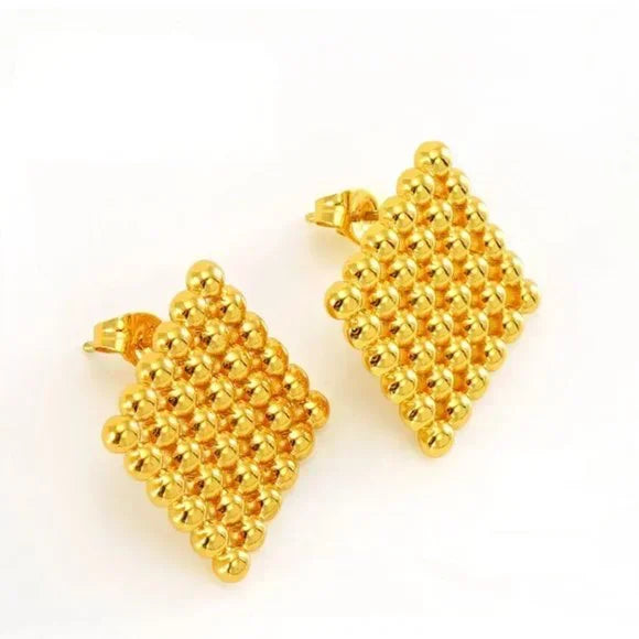 Rhombus Shape Earrings