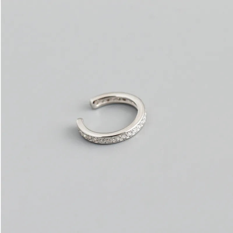 Crystal Curve Ear Cuff