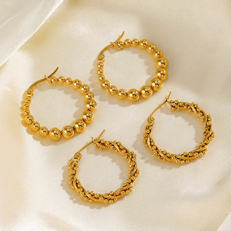 Round Shape Bubble Earring