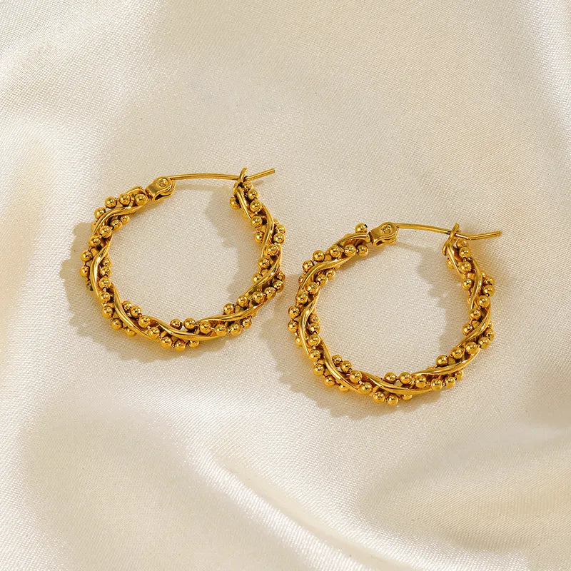 Round Shape Bubble Earring
