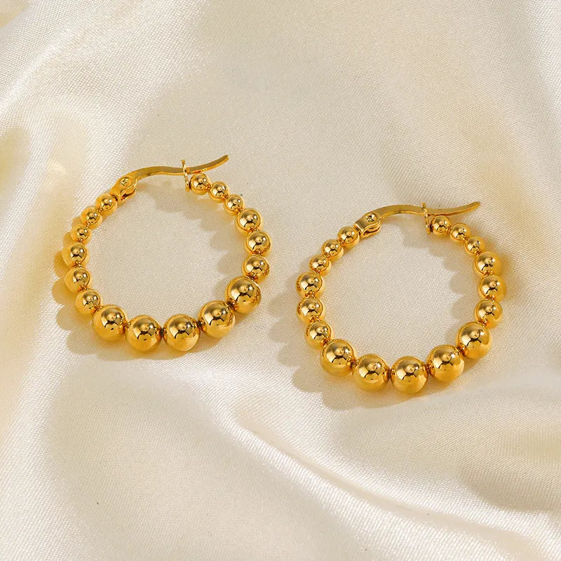 Round Shape Bubble Earring