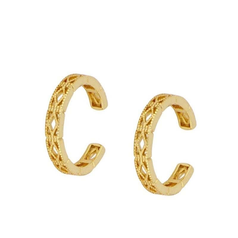 Openwork Pattern Earcuff