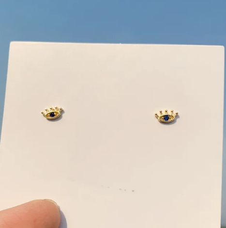 Evil Eye Stud Earring