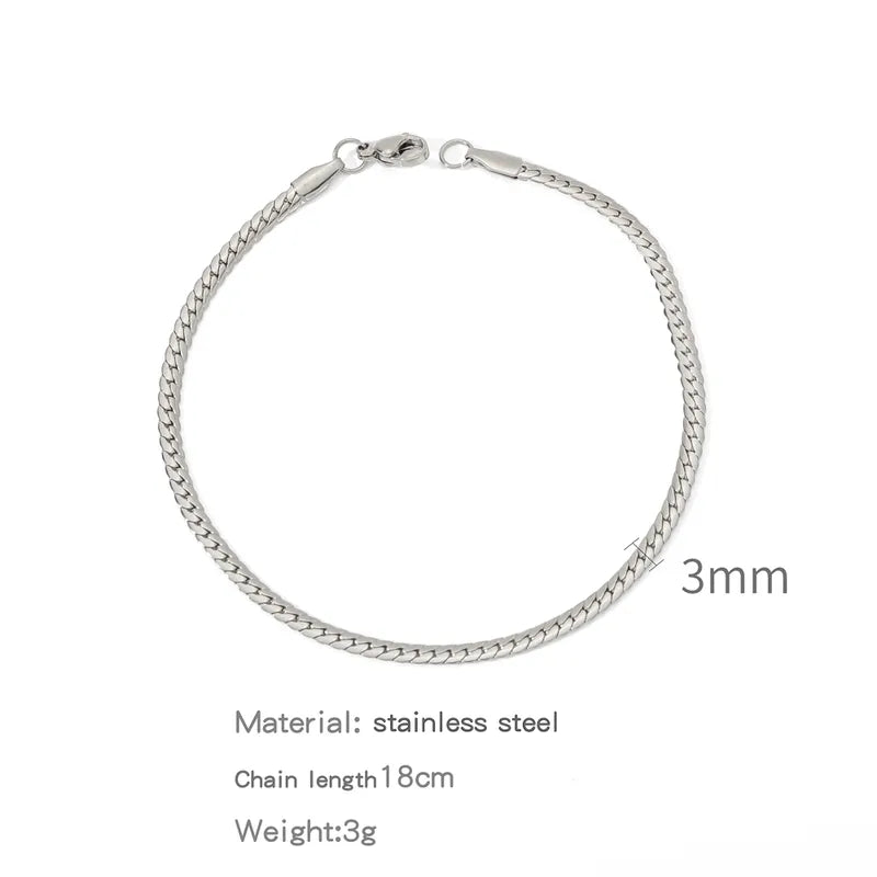 Simple Snake Chain Bracelet