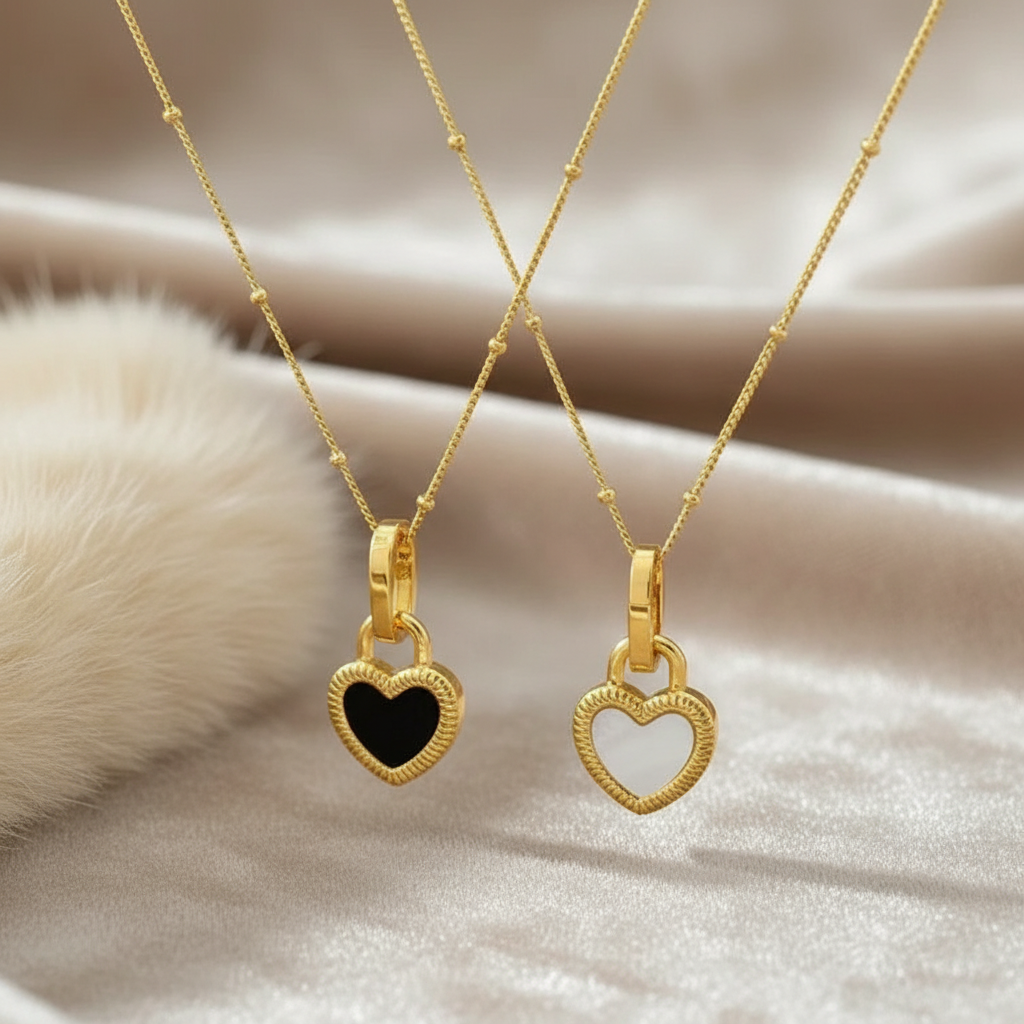 Twin Heart Necklace