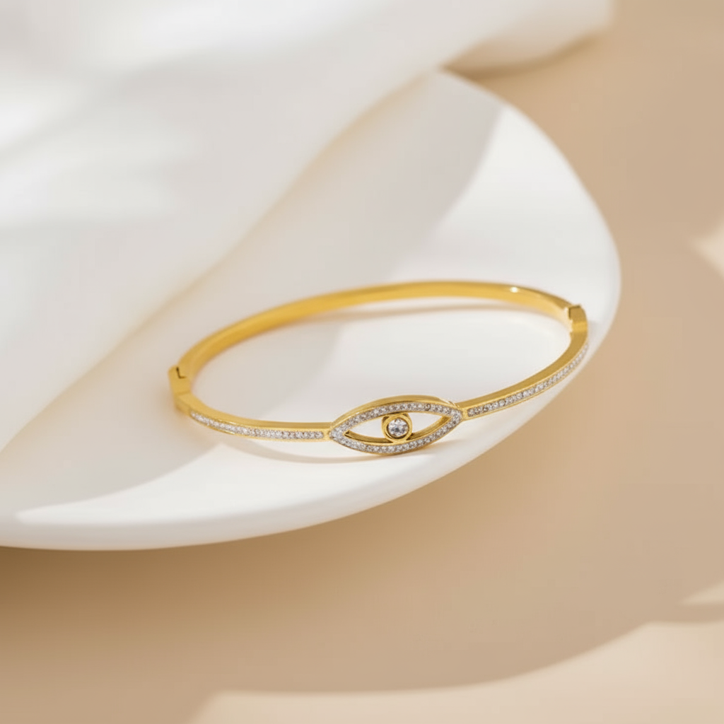 Blue Guard Eye Bangle