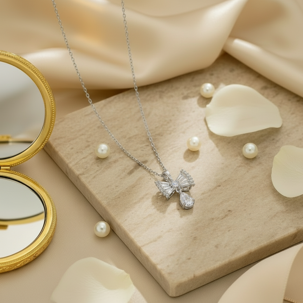 Velisse Bow Necklace