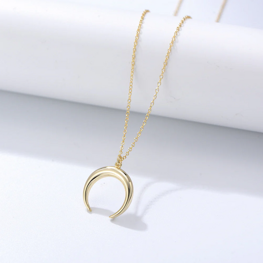 Moon Pendant Necklace