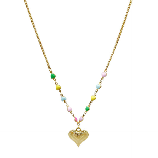 Heart Shape Pendant Necklace