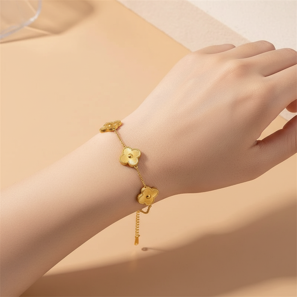 Dual Clover Bracelet