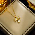 Velisse Bow Necklace