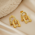 U-Loop Drop Earrings