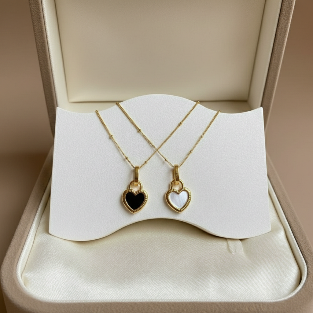 Twin Heart Necklace