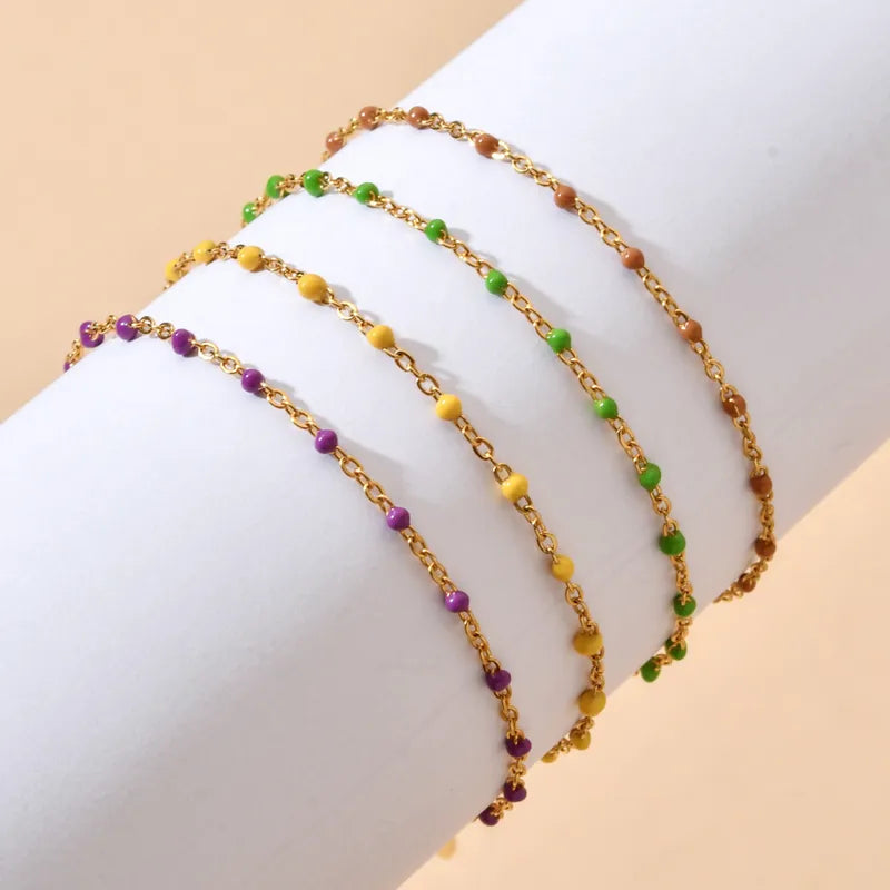 Multi Color Beaded Bracelet