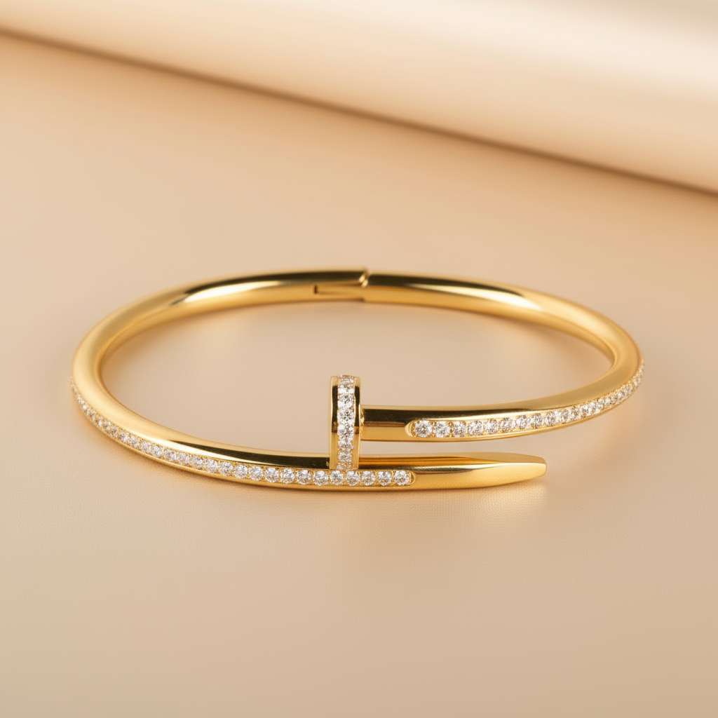 Nail Cuff Luxe Bangle