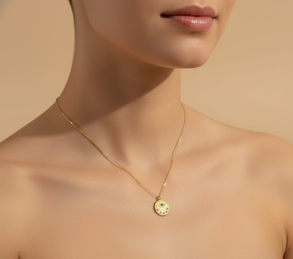 Aura Coin Necklace