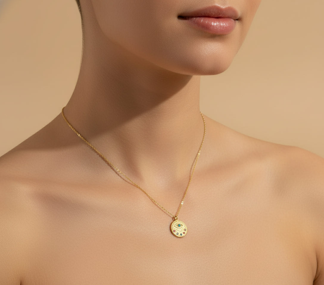 Aura Coin Necklace