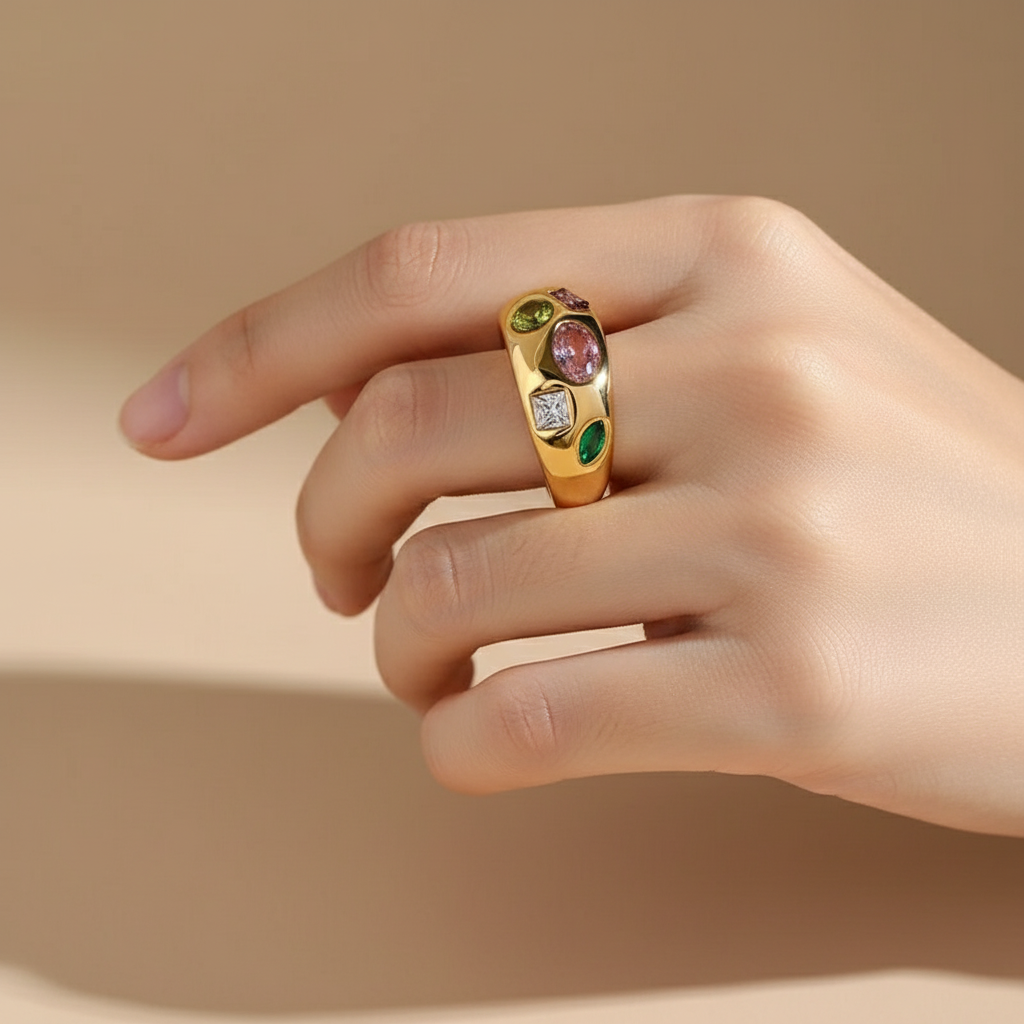 Multi Stone Ring