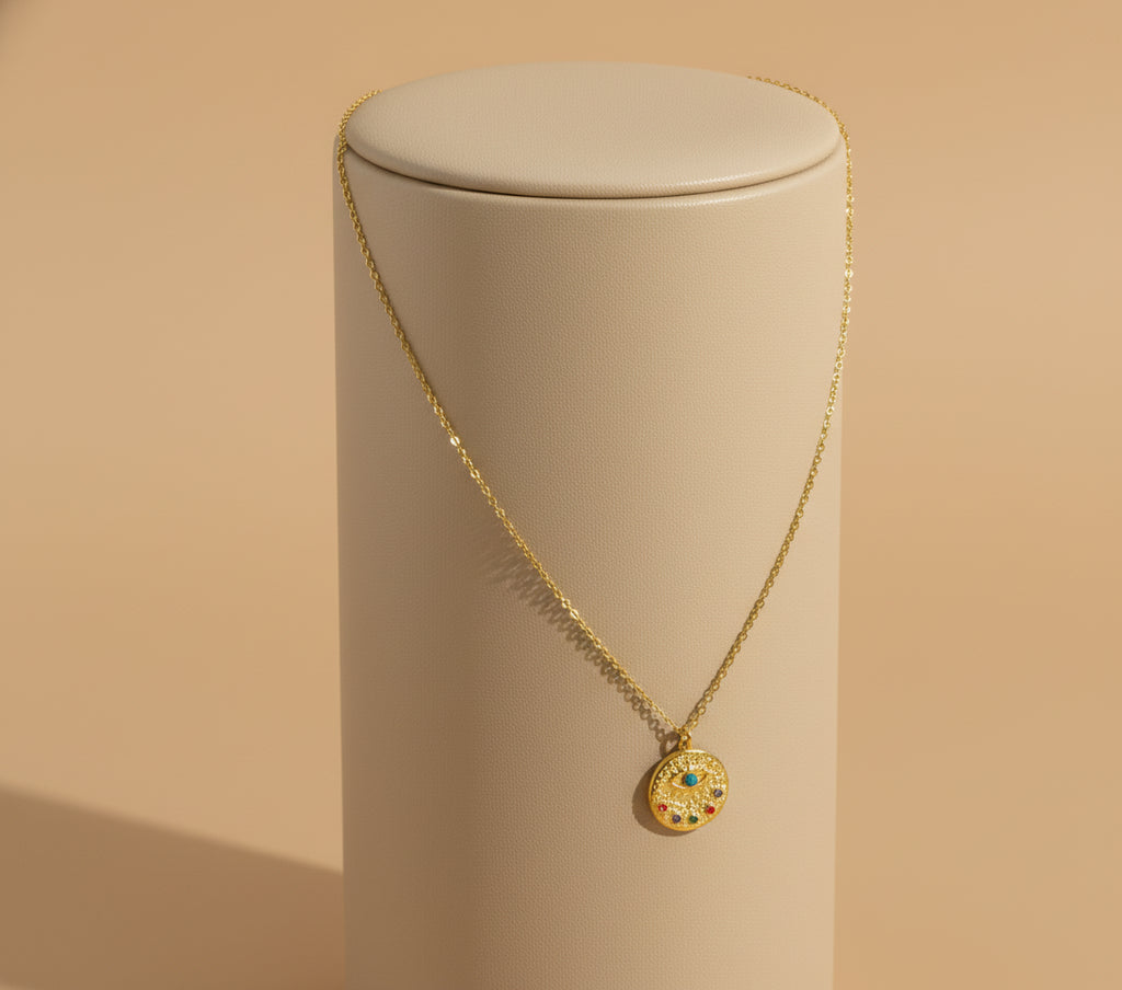 Aura Coin Necklace