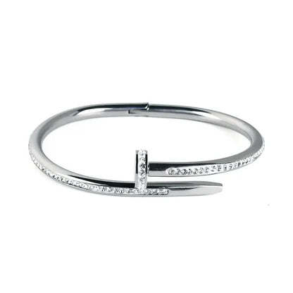 Cuff Nail Bangle Bracelet