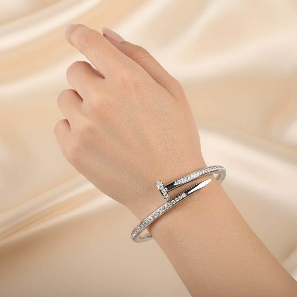 Nail Cuff Luxe Bangle