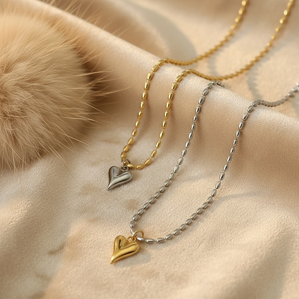 Cross Fusion Heart Necklace