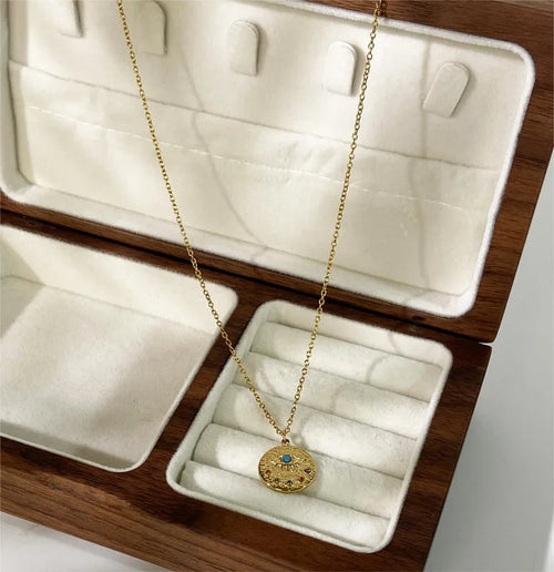 Aura Coin Necklace