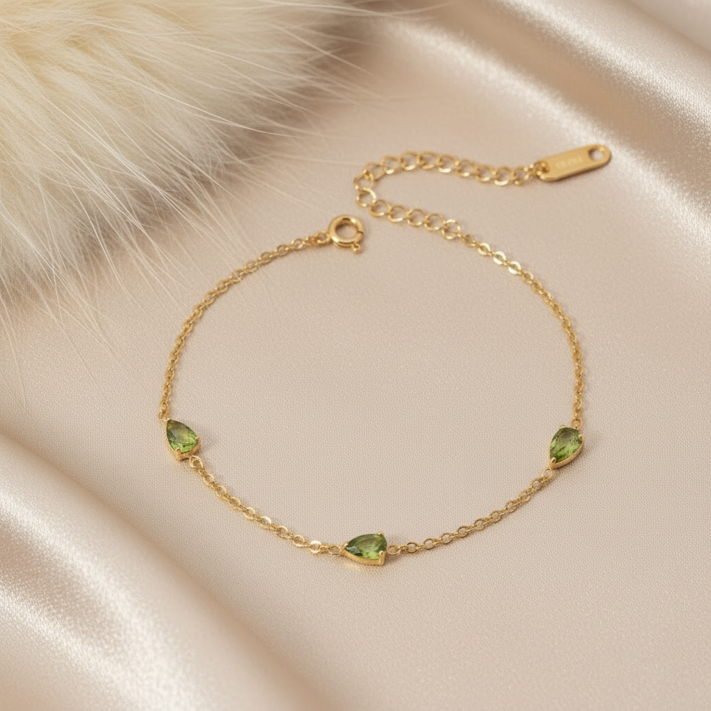 Three Leaf Shine Bracelet