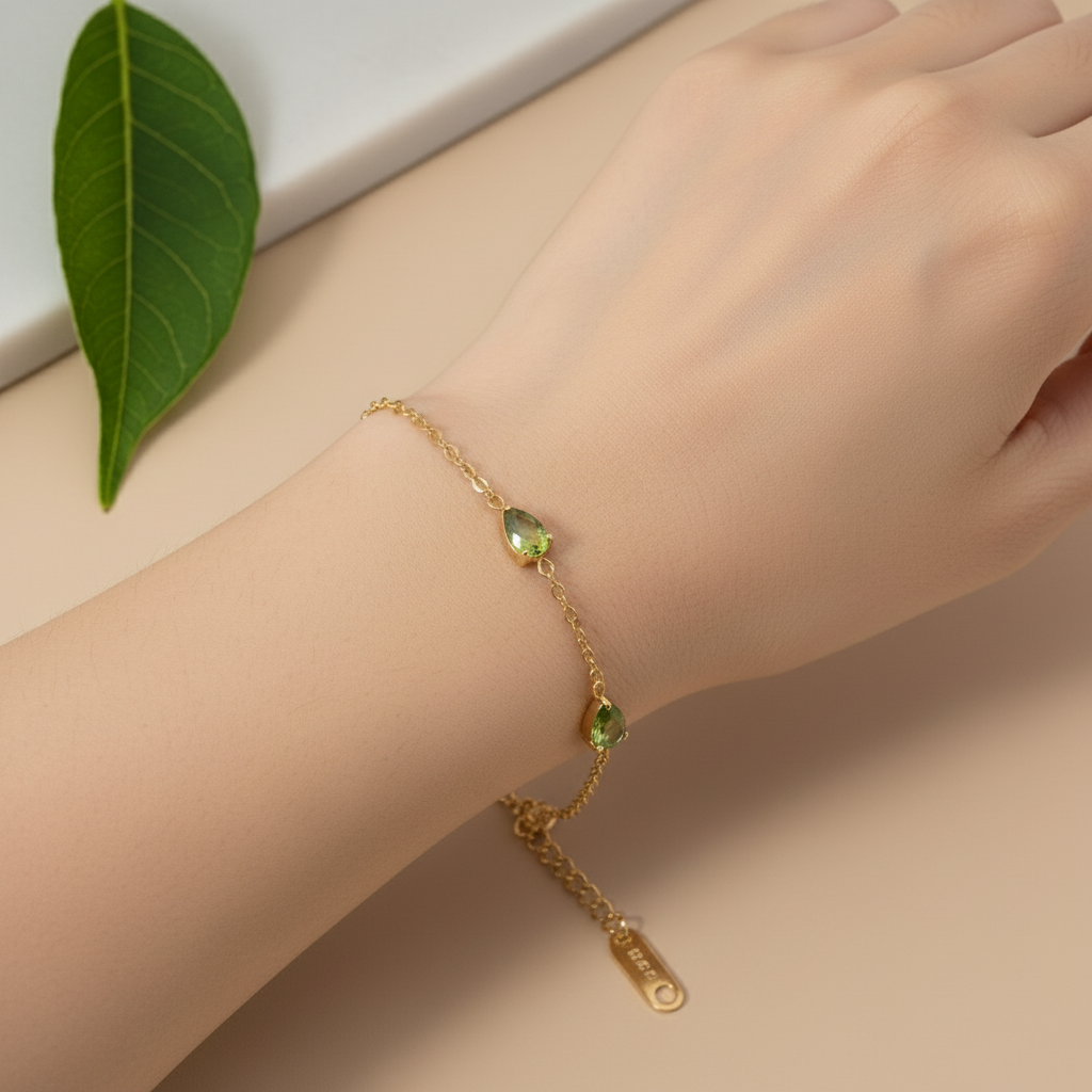 Three Leaf Shine Bracelet