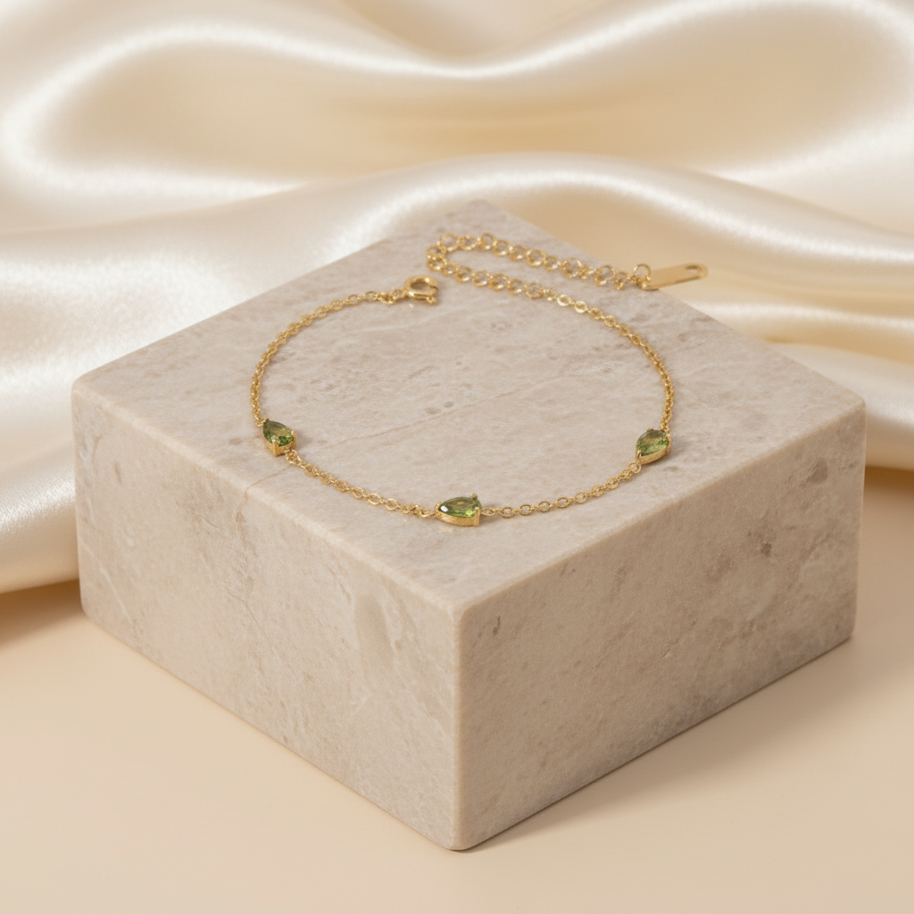 Three Leaf Shine Bracelet