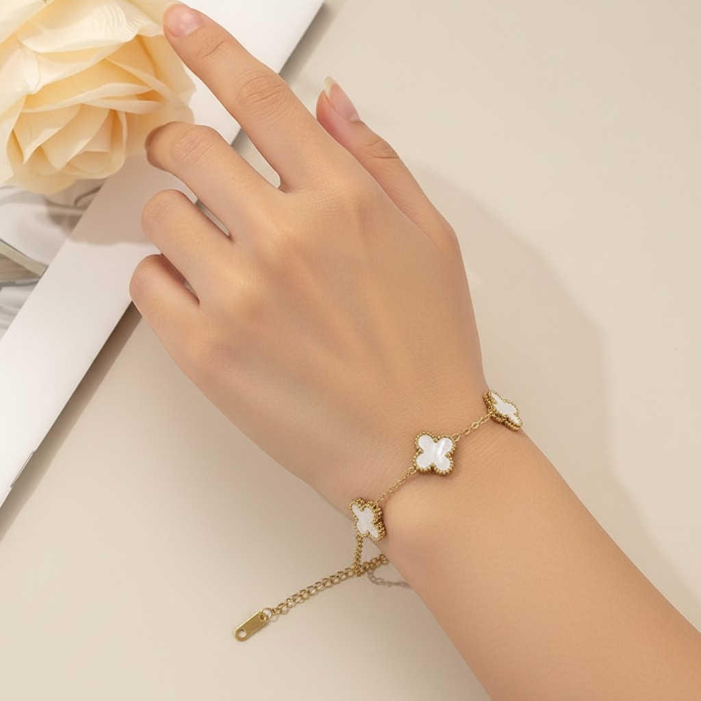 Dual Clover Bracelet