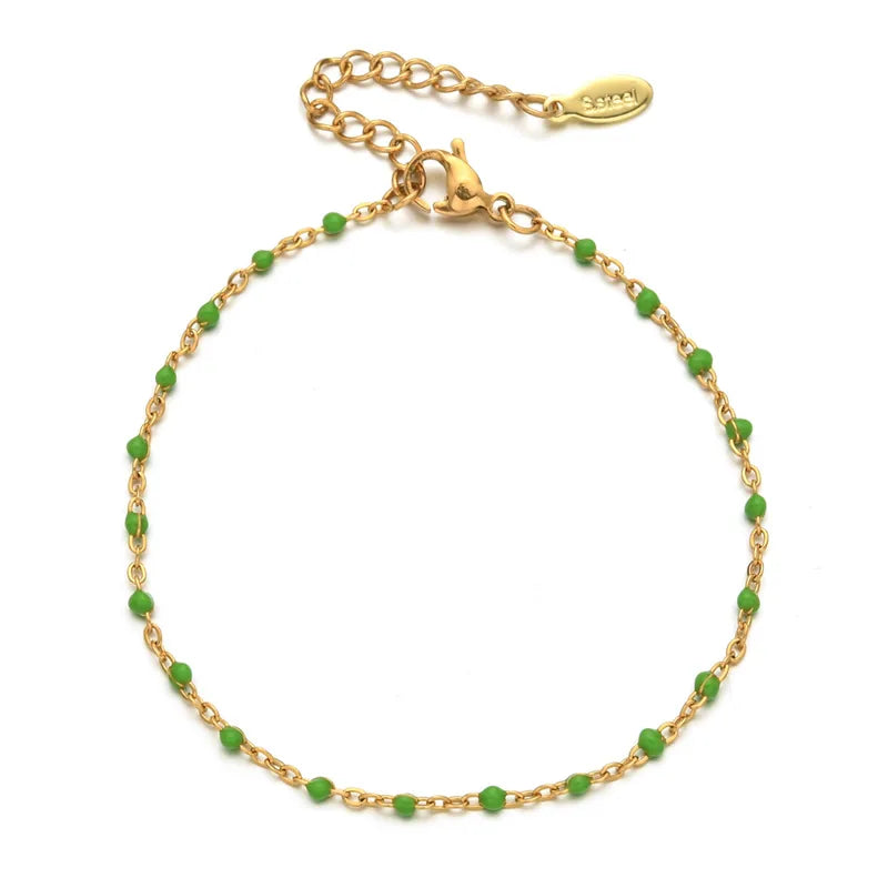 Multi Color Beaded Bracelet