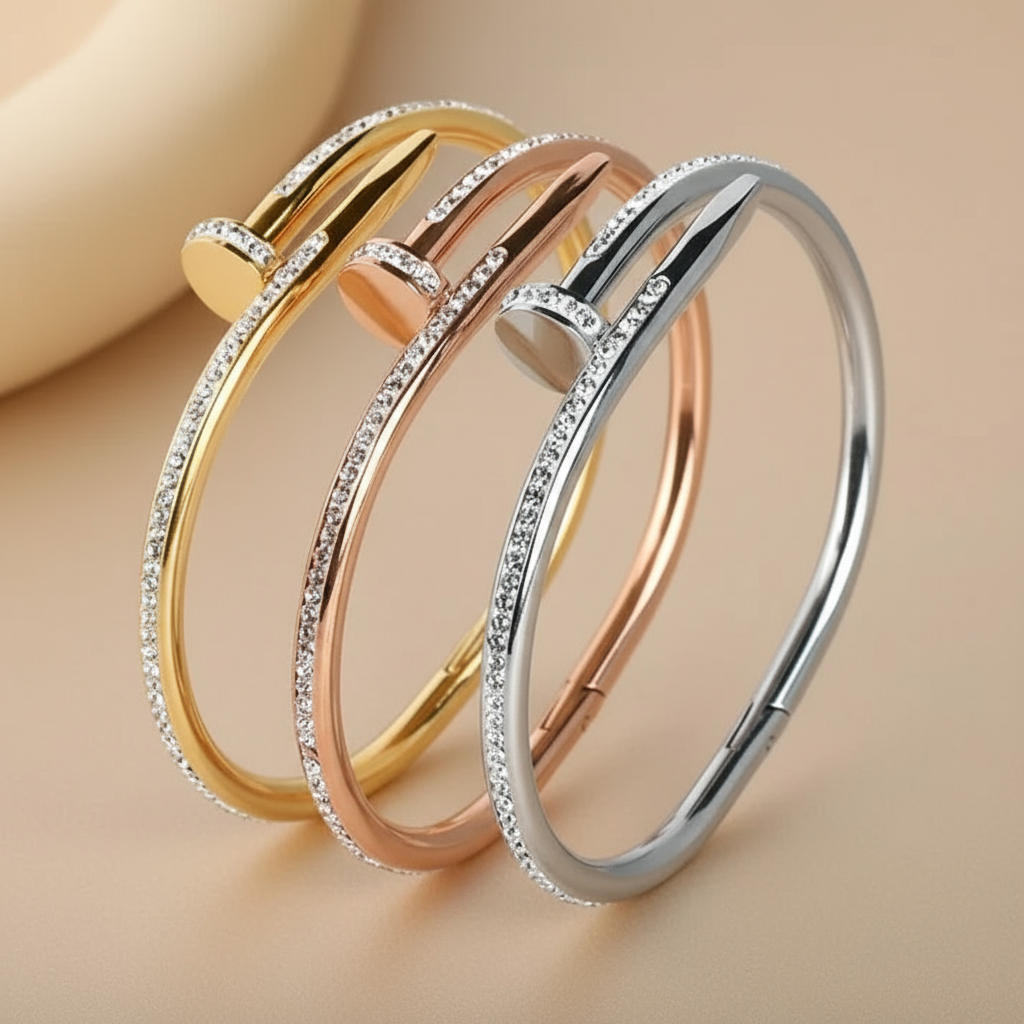 Nail Cuff Luxe Bangle