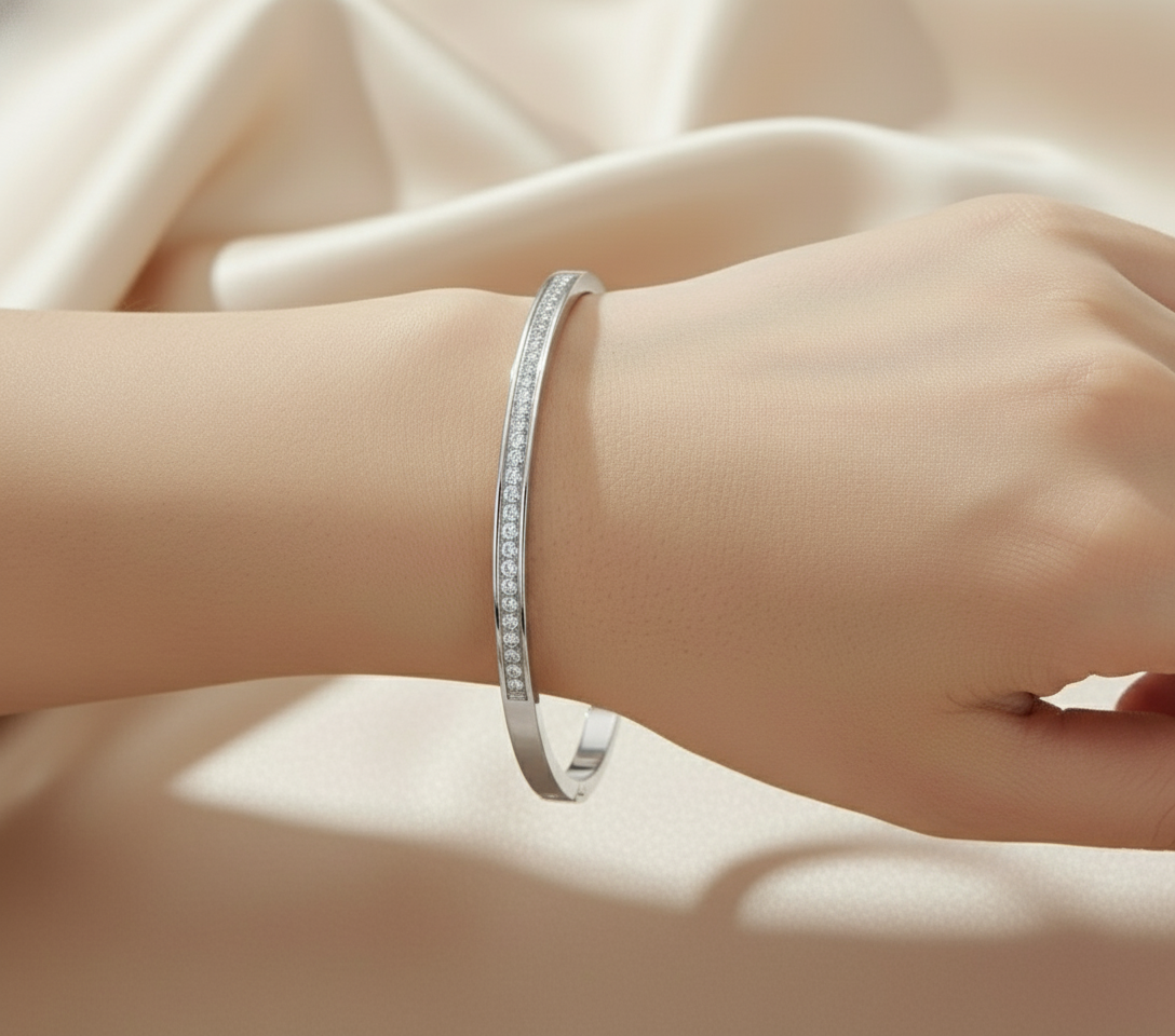 Crystal Aura Bangle