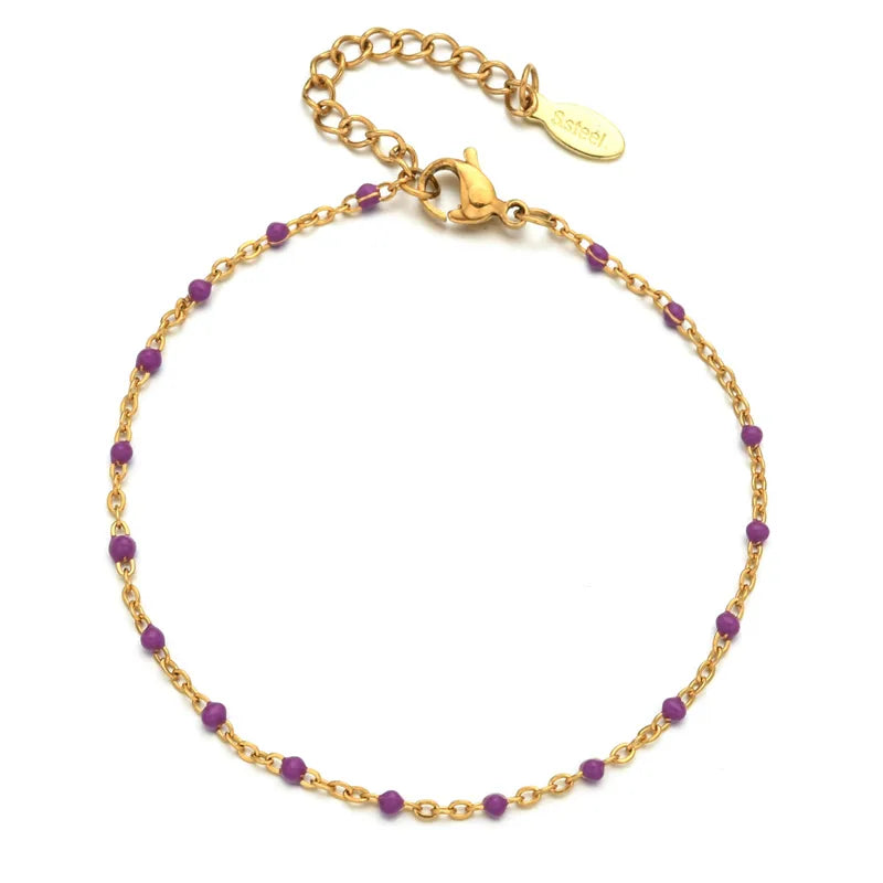 Multi Color Beaded Bracelet