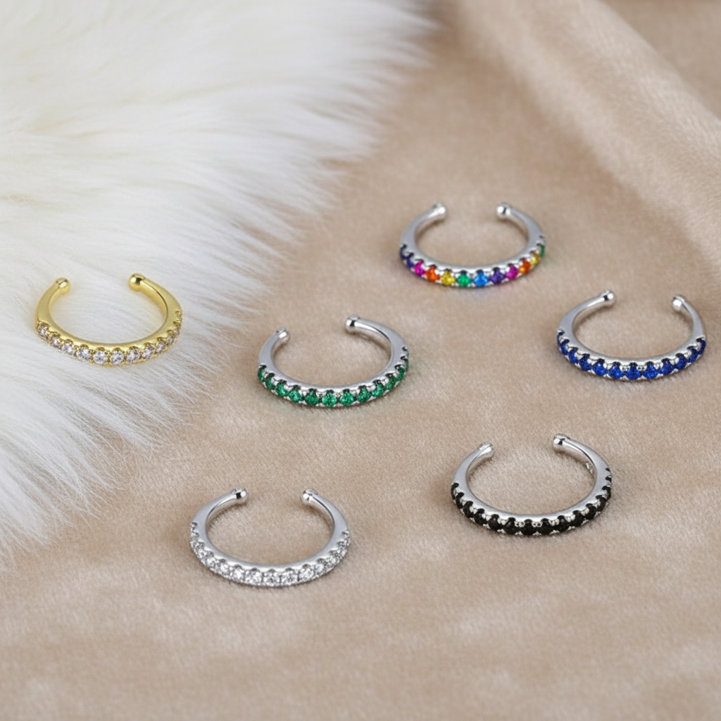 Rainbow Ear Cuff