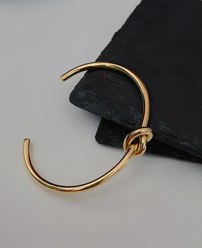 Knot Bangle Bracelet