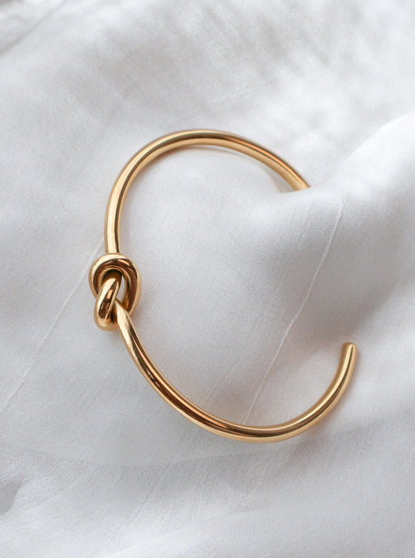 Knot Bangle Bracelet