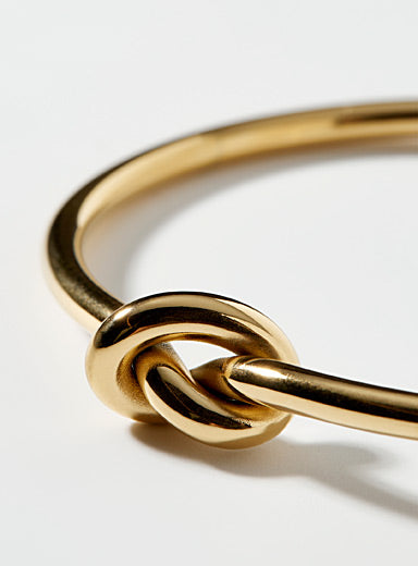 Knot Bangle Bracelet