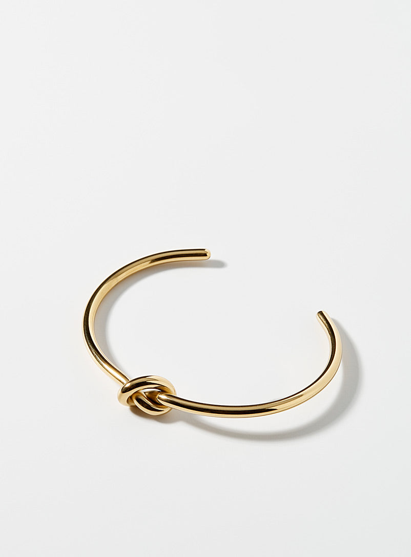 Knot Bangle Bracelet