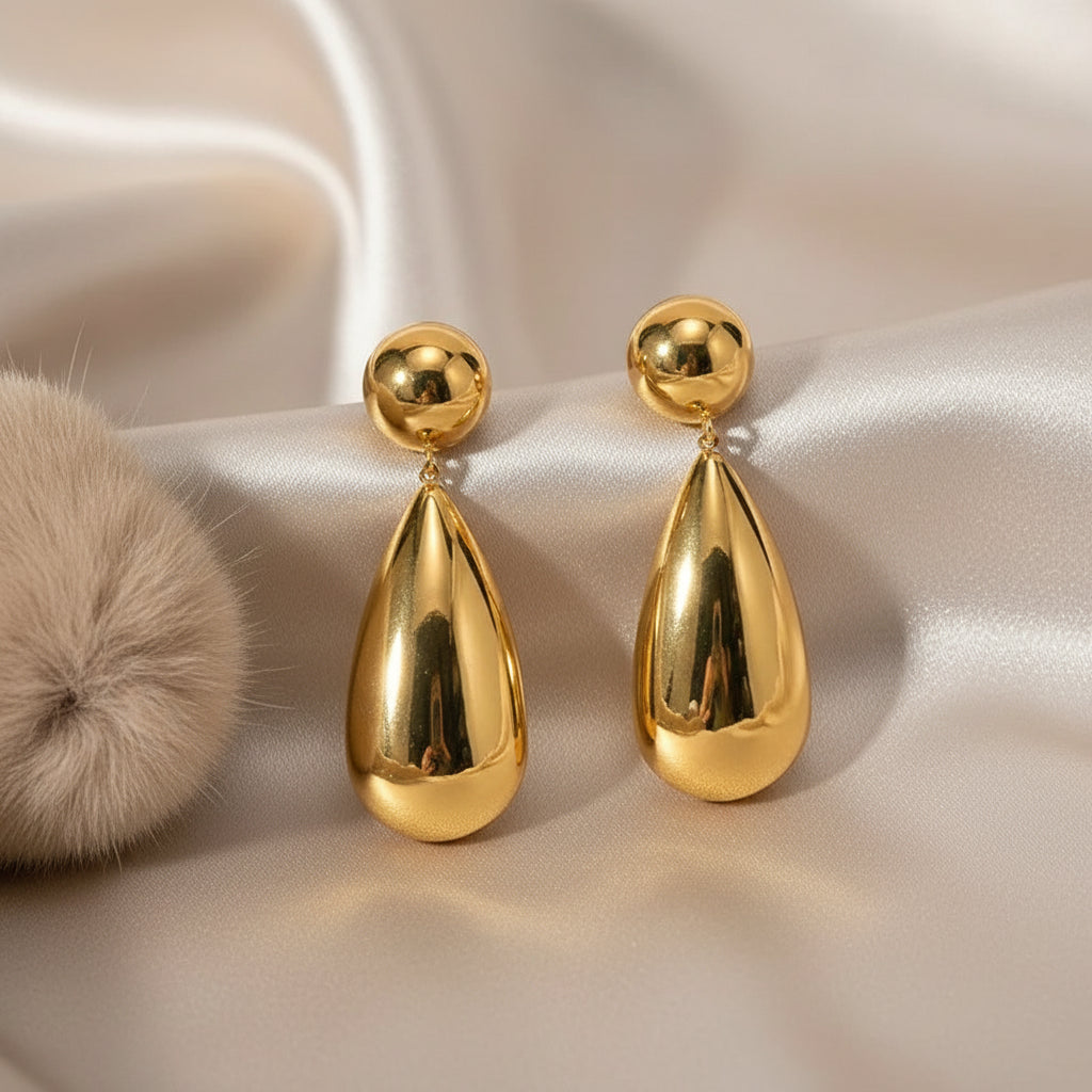 Water Glow Drop Earrings