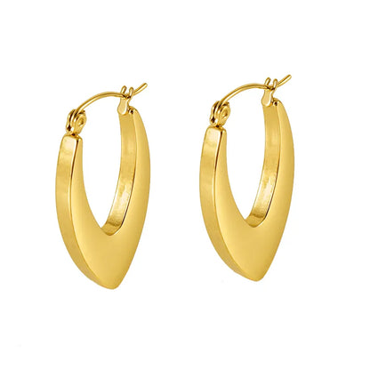 U Shape Hoop Earring