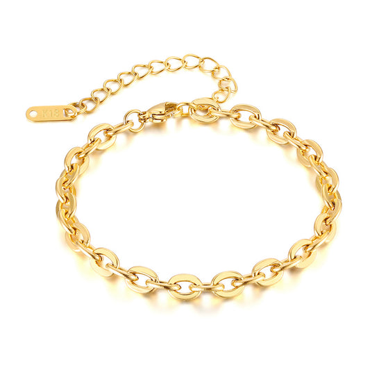 Vnox Gold Plated Bracelet