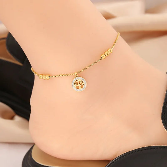 Lucky Tree Anklet