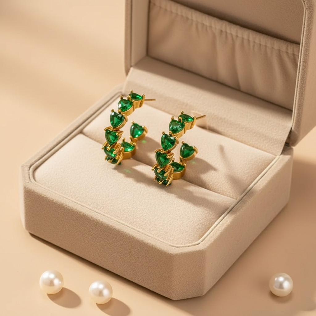 Green Heart Hoops