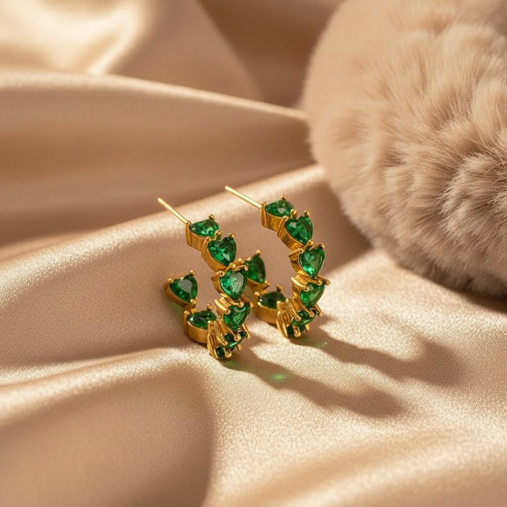 Green Heart Hoops