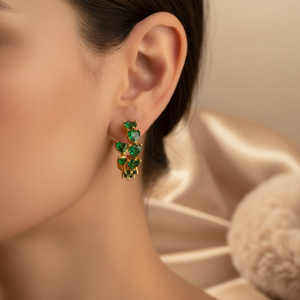 Green Heart Hoops