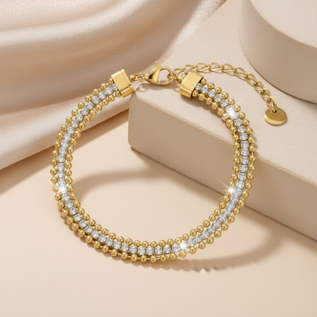 Sparkle Stack Diamond Bracelet