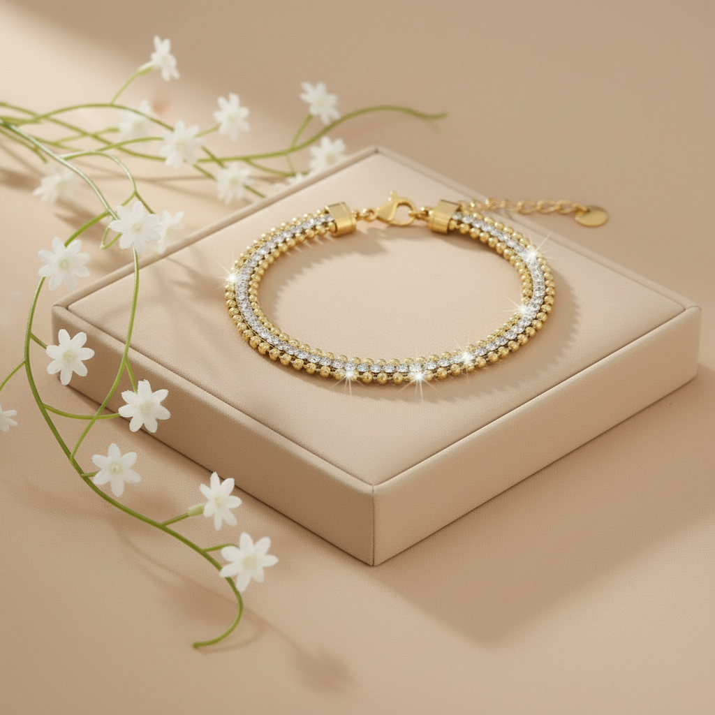 Sparkle Stack Diamond Bracelet