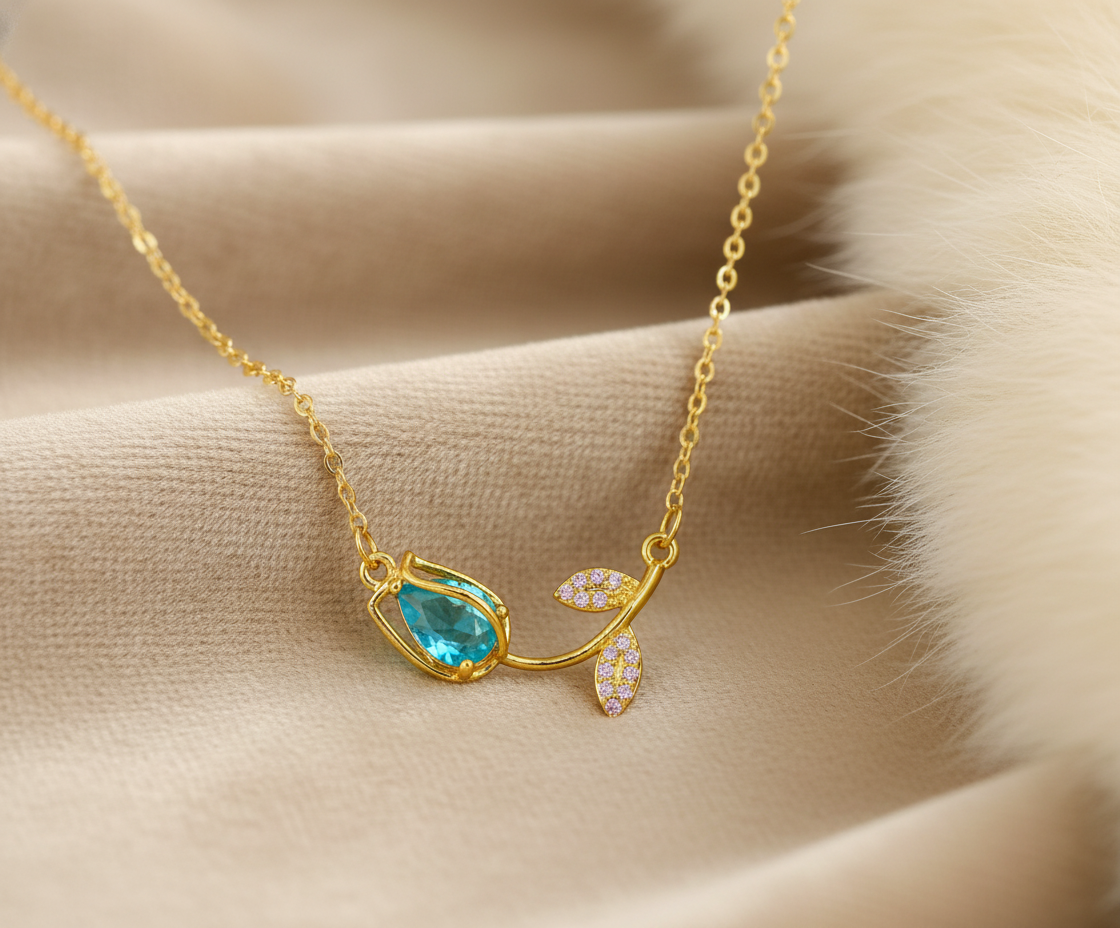 Aurora Tulip Necklace